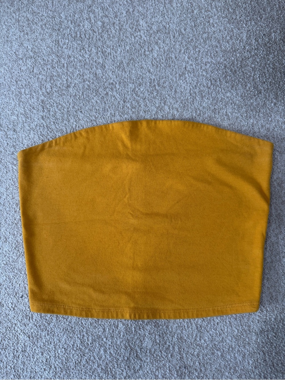 Garage Mustard Tube Top